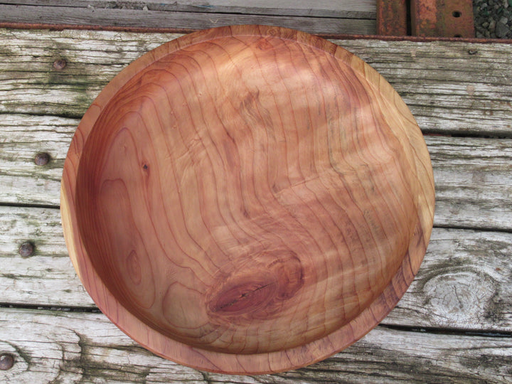 Large Redwood Serving Bowl 10cm H x 54cm W