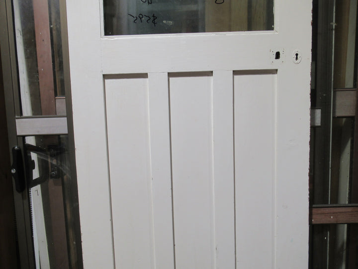 Craftsman Cedar Oregon 1 Lite 3 Panel Door 2030H x 810W x 40D