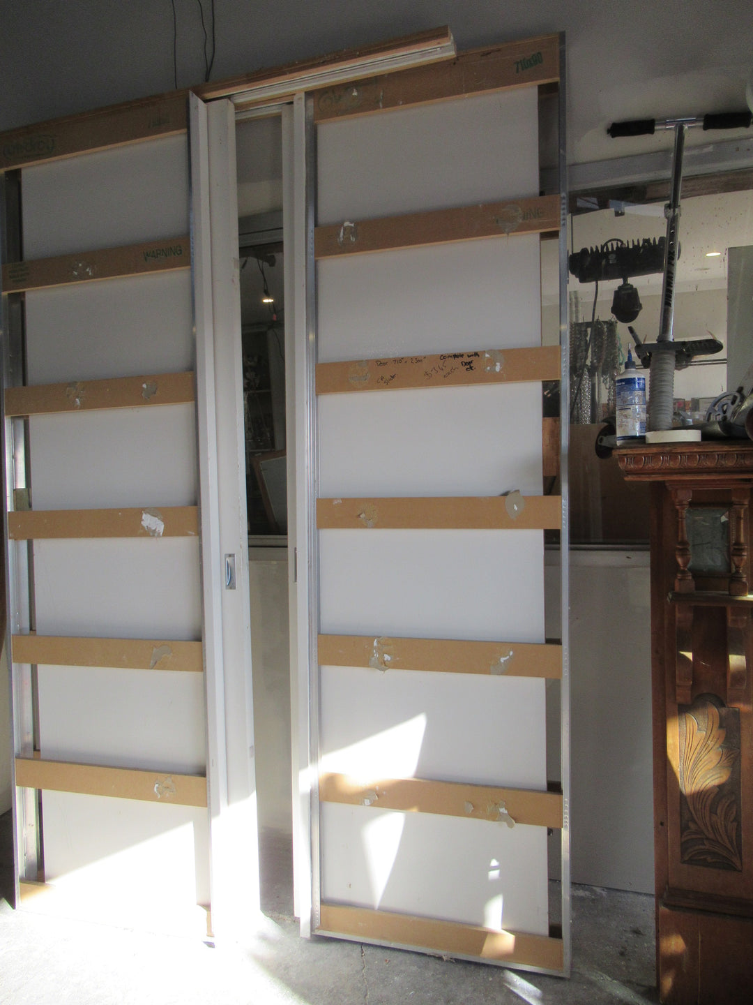 Cavity Slider complete with Door 2300H x 710W