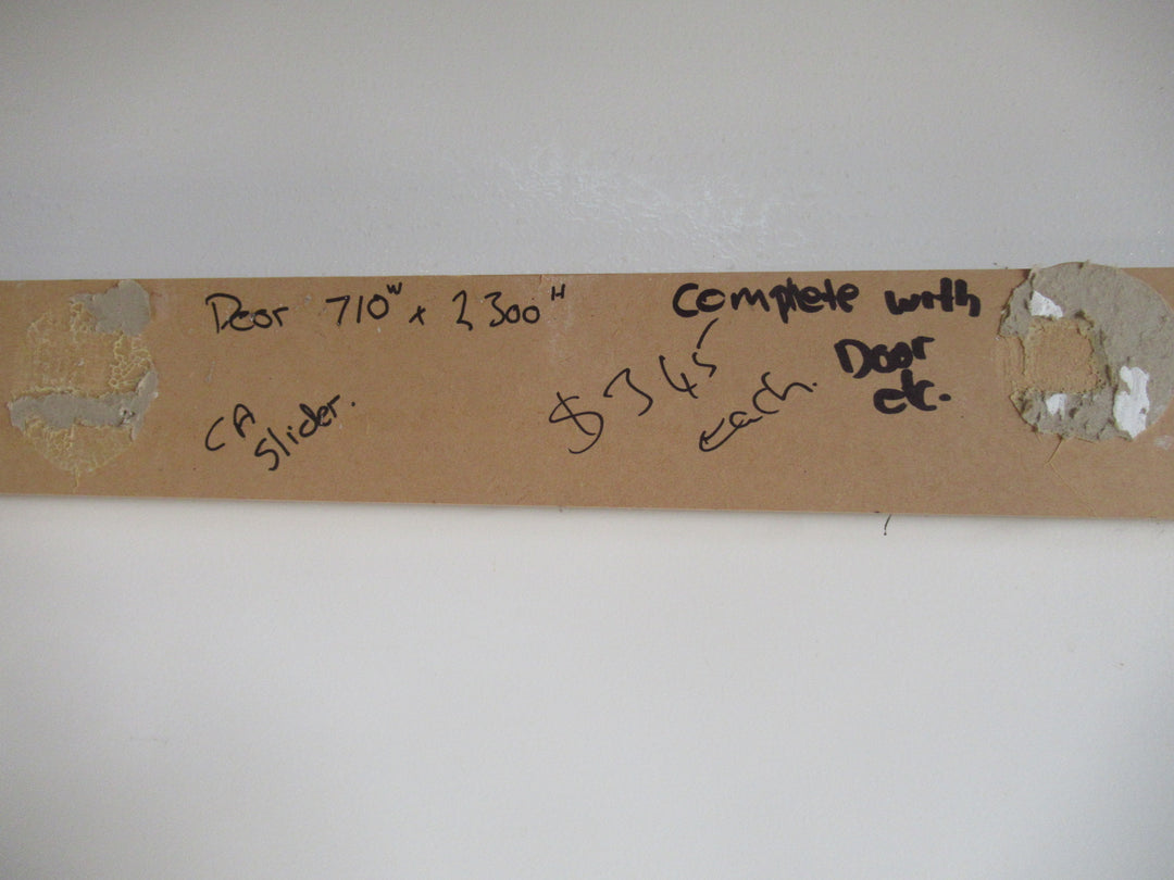 Cavity Slider complete with Door 2300H x 710W