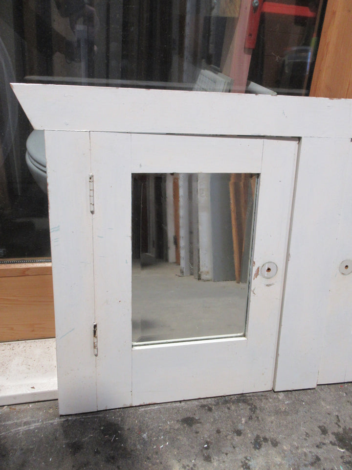 Period Facial of Mirror Cupboard Wall Insert  620H x1020-1115W x 40D