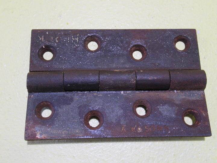 Cast Iron Hinge with Screws   73-43W x 113H