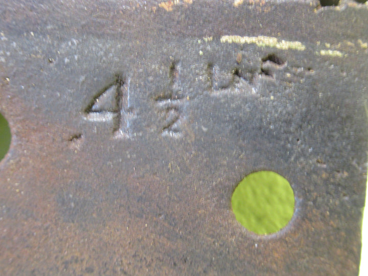 Cast Iron Hinge with Screws   73-43W x 113H