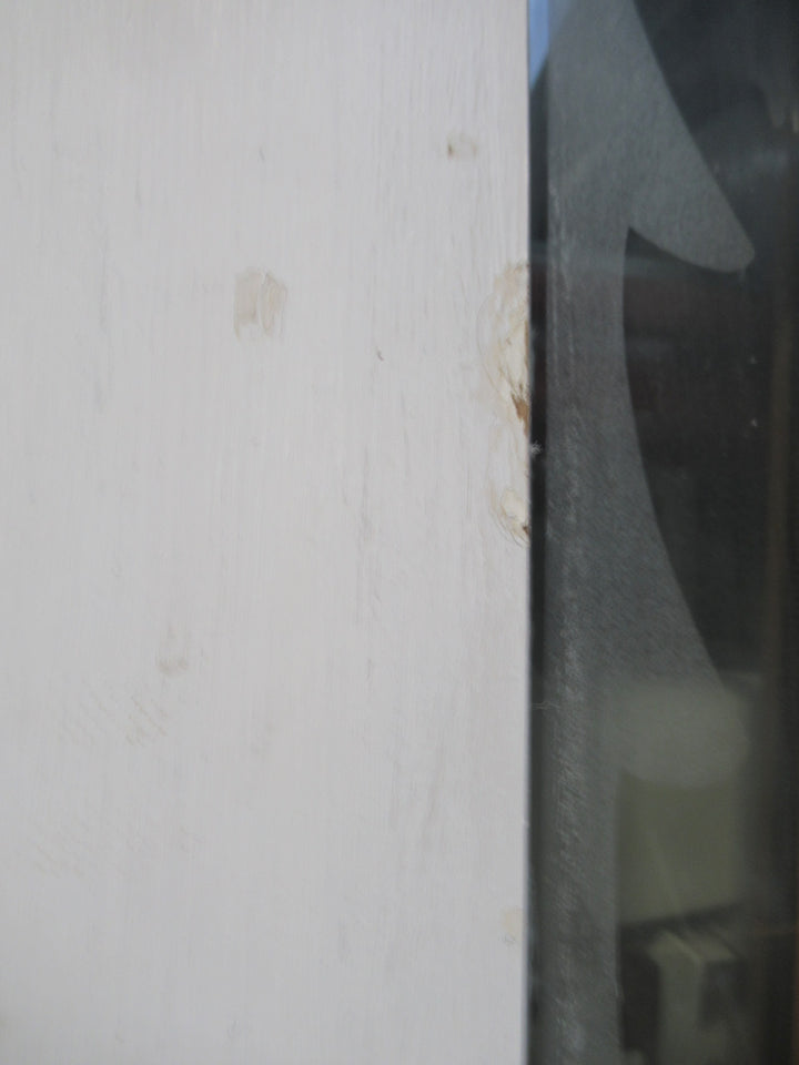 French Door with Etched Glass of Whimsical Deer 1970H x 810W x 45D