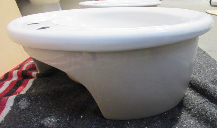 Caroma Oval Insert Basin   575W x 185H x 440D