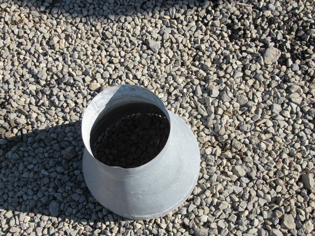 Galvanised Vent,  Elbow Flue & Flue Flashing 200-245/250-300/280D x 270/280/420H/Elbow 150D x 280H/Flashing  485Sq