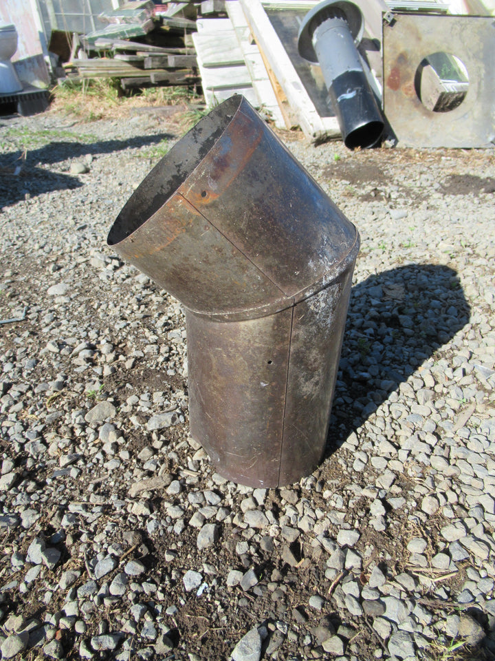 Galvanised Vent,  Elbow Flue & Flue Flashing 200-245/250-300/280D x 270/280/420H/Elbow 150D x 280H/Flashing  485Sq