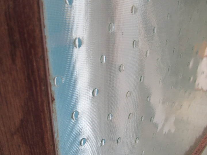 Cedar 3 Lite Raindrop Glass Sliding Door 1960H x 755W