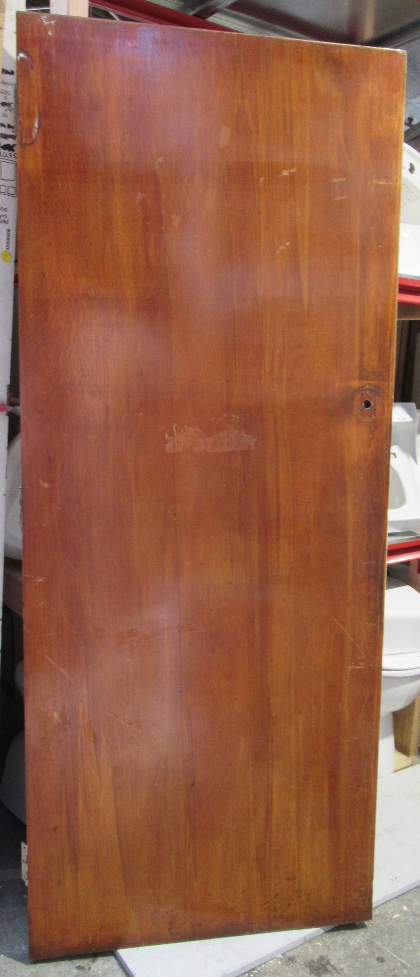 Cream & Varnish Finish Hollow Core Door   1980H x 810W x 40D