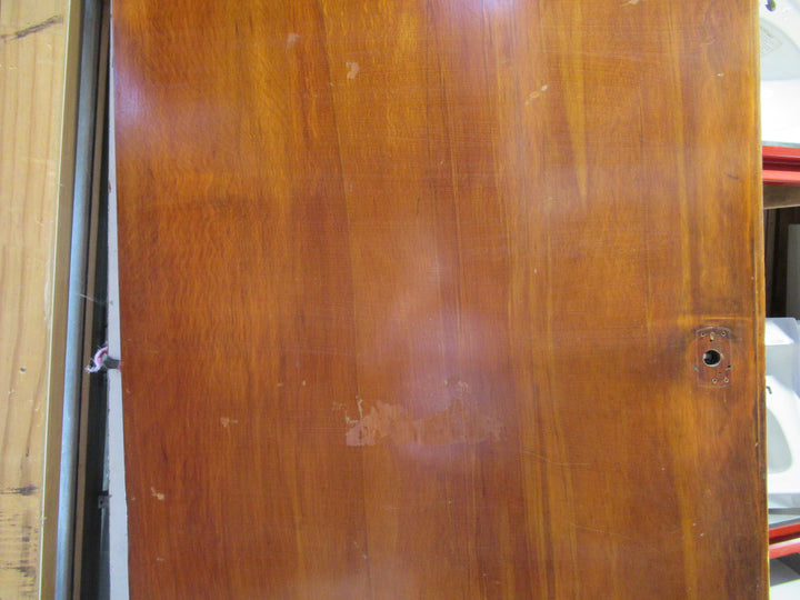 Cream & Varnish Finish Hollow Core Door   1980H x 810W x 40D