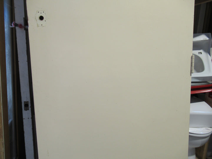 Cream & Varnish Finish Hollow Core Door   1980H x 810W x 40D