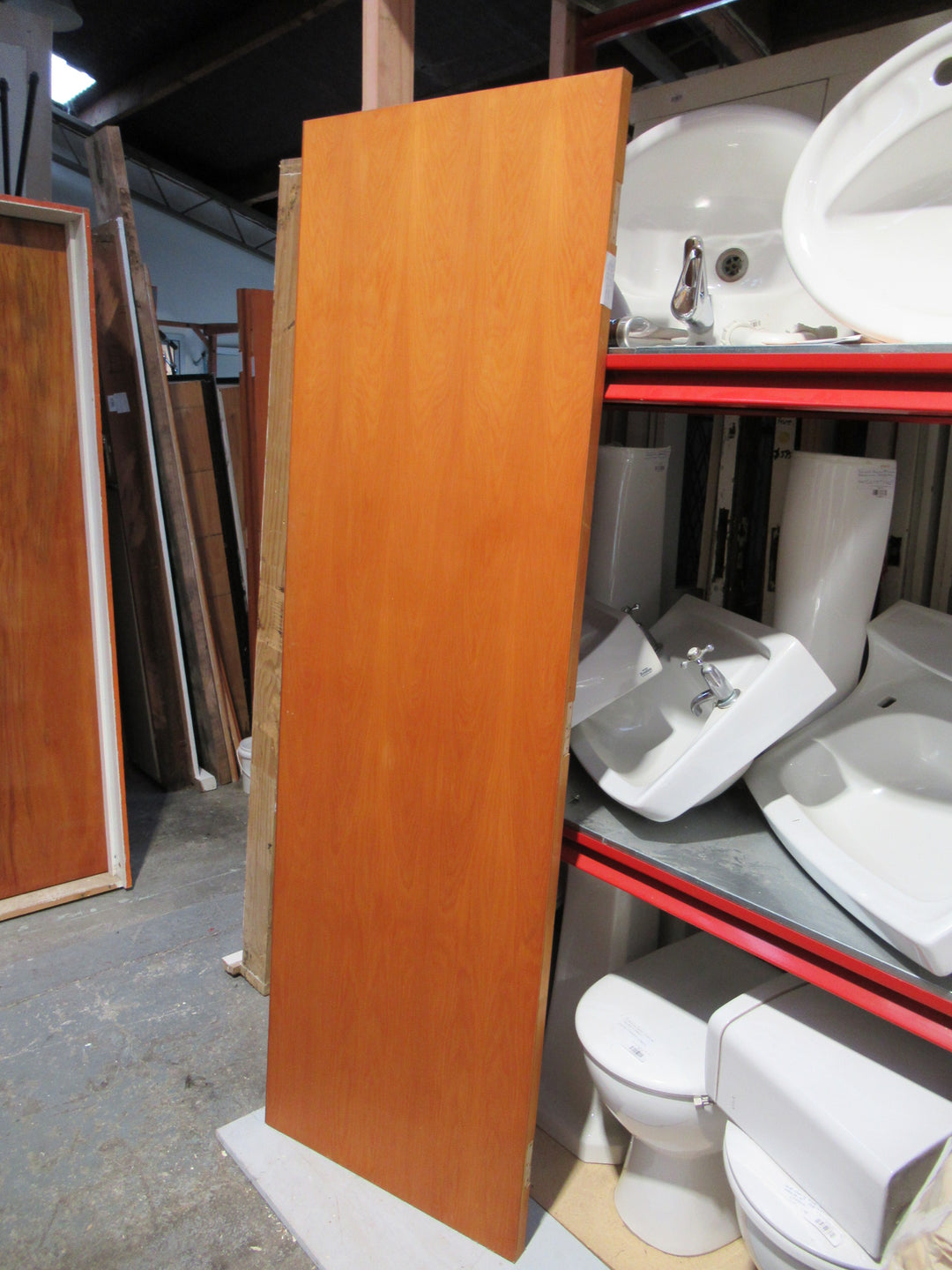 Hollow Core Rimu Door 1970H x 610W x 35D