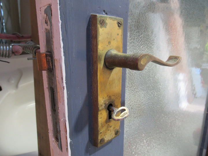 1 Lite Obscure Glass  Cedar Entrance door 1975H x 810W x 45D