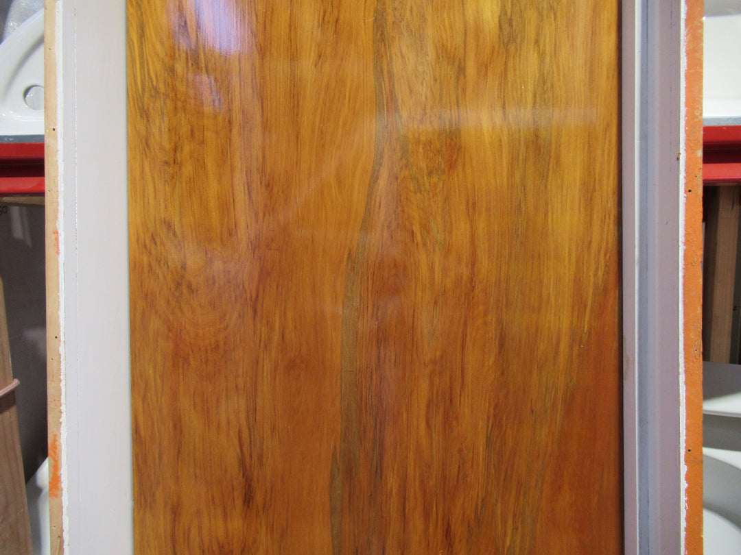 Hollow Core Native Timber Hallway/Cupboard Door with Frame 2035H x 655W x 115-160D/Door 1985H x 610W