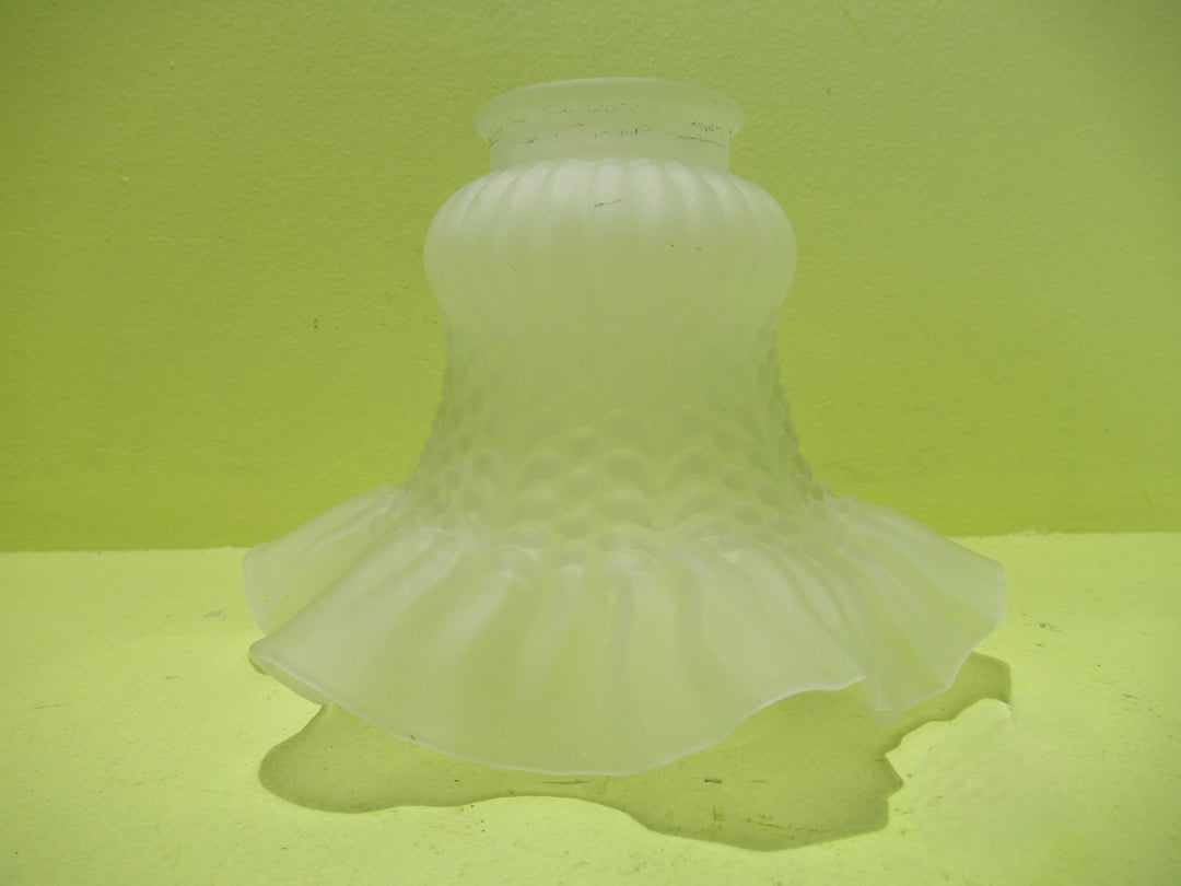 French Vintage Opaque Petticoat Light Shade 110H x 160W/Top 55Dia