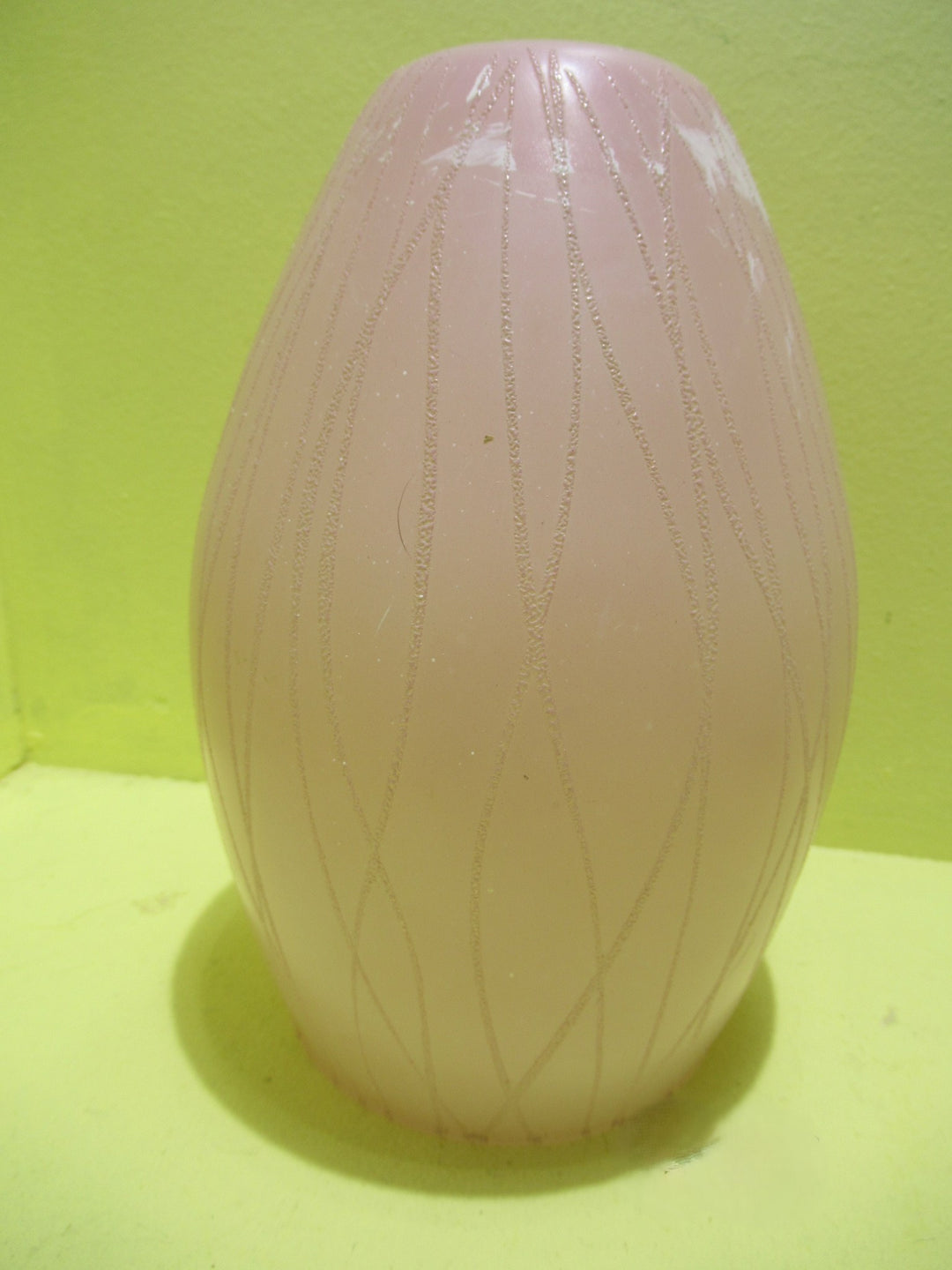 Dusty Pink Lightly Decorated Light Shade 220H x 150W/Top Hole 30Dia