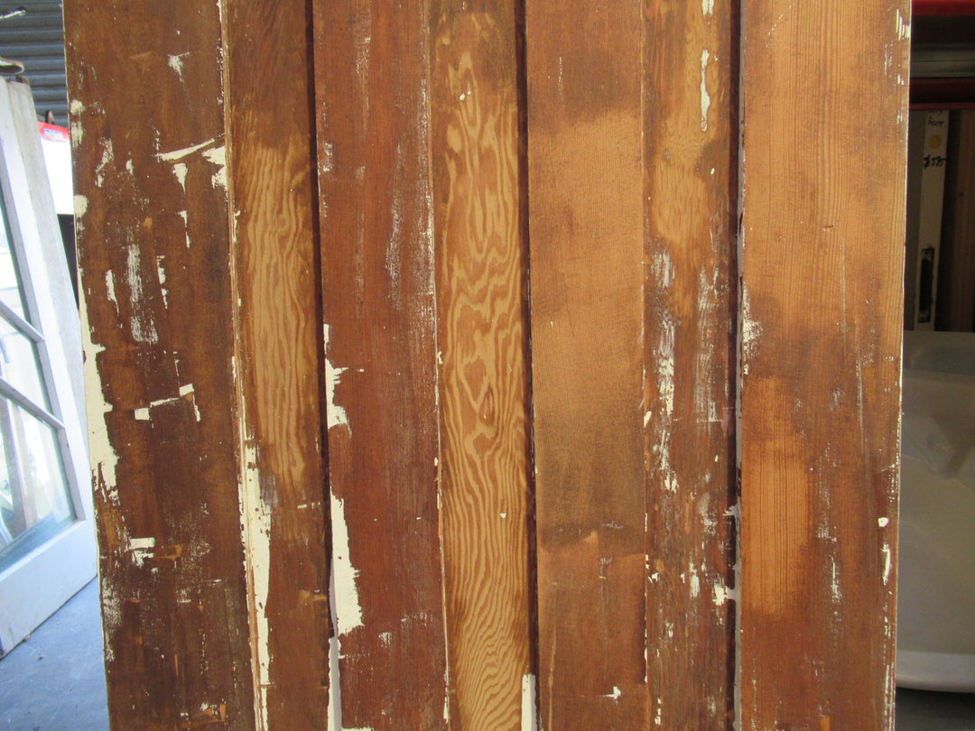 Cedar 1/2 Paint1/2 Natural Bungalow Hallway/Wardrobe Door 1815H x 605W x 30D