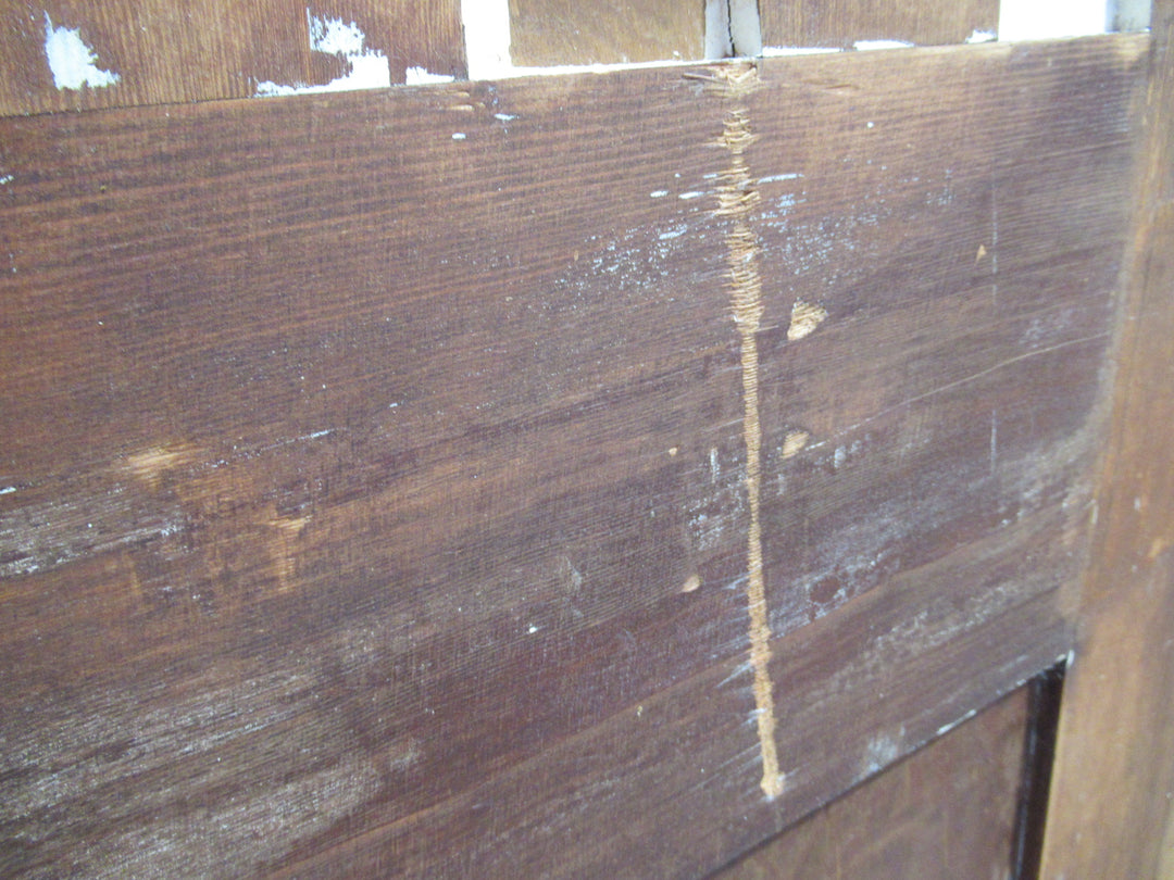 Cedar 1/2 Paint1/2 Natural Bungalow Hallway/Wardrobe Door 1815H x 605W x 30D