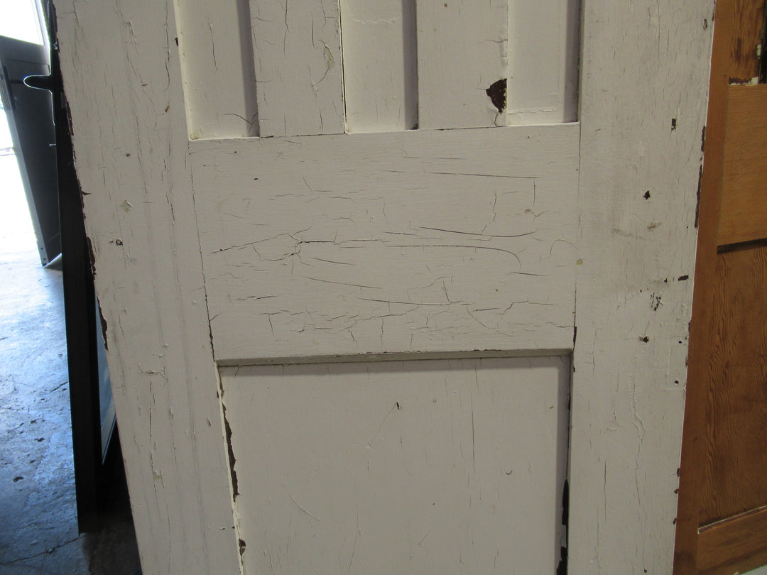 Cedar 1/2 Paint1/2 Natural Bungalow Hallway/Wardrobe Door 1815H x 605W x 30D