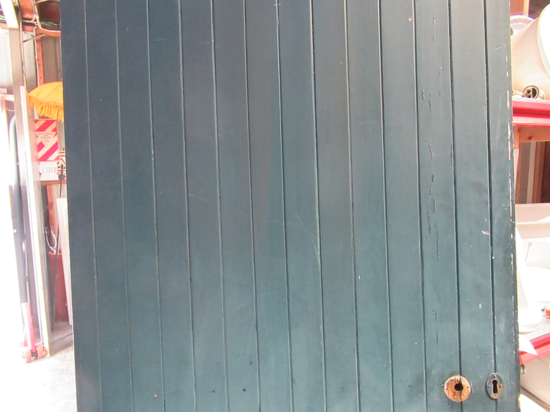 Exterior T & G Door with Cat Flap 2050Hx 810W