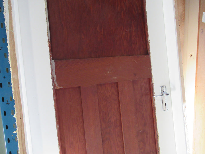 4 Panel Bungalow Cedar Door with Frame 2052H  x 855W x 120D/Door 1990H x 810W