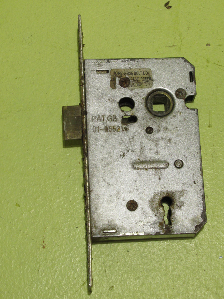 French Door Mortice Lock 155L x 22W/Body 102L x 65W x 12W/Axial 45mm