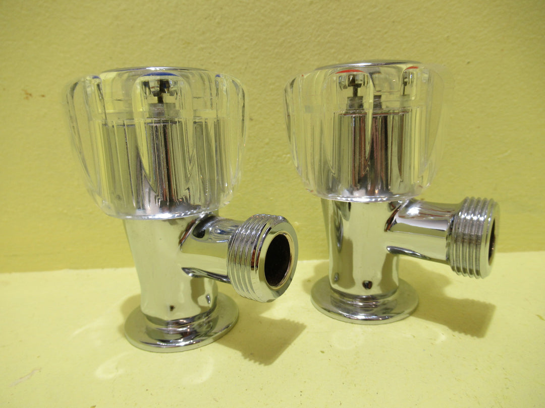 Chrome HMC Hot & Cold Laundry Taps 90H x 70W