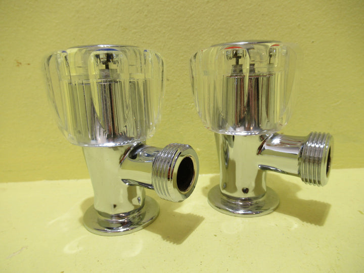 Chrome HMC Hot & Cold Laundry Taps 90H x 70W