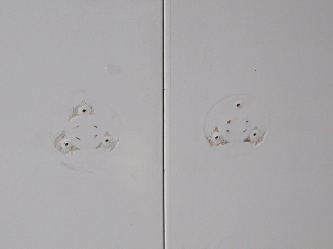 Double Hollow Core Walldrobe/Cupboard Doors in Frame 2035H x 1585W x 140D/Door 1980H x 760-1525W