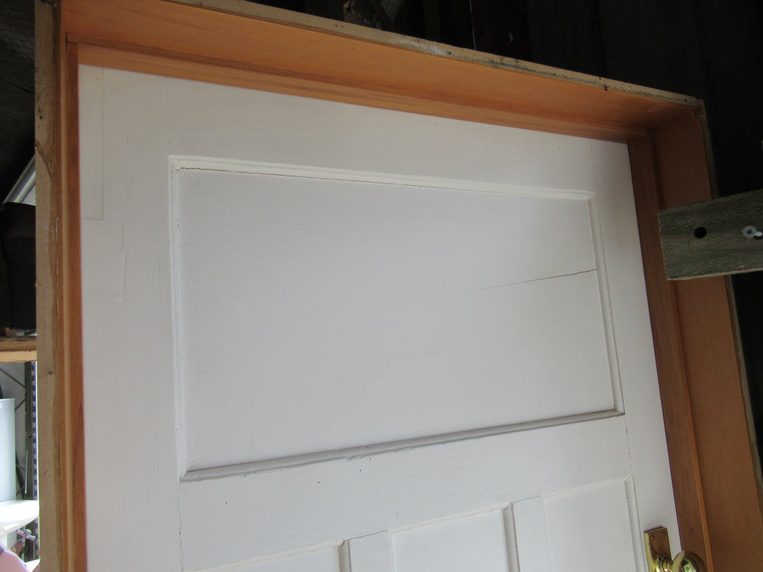 Framed Craftsman Native Timber Door with Hardware  2055H x 850W x 130D/Door 2010H x 805W