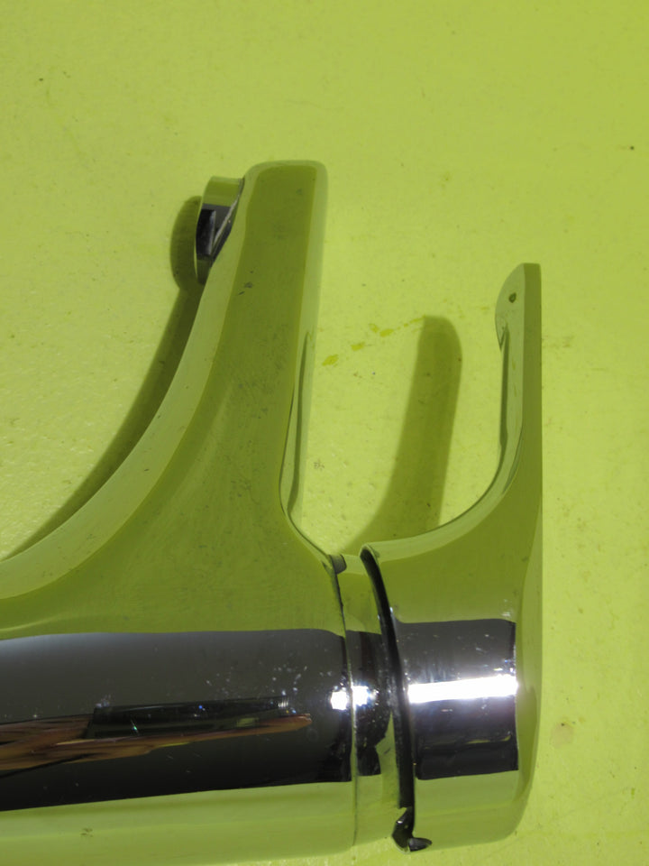 Chrome MIxer with Flexi Hoses 120H x 52Dia/Spout 160L