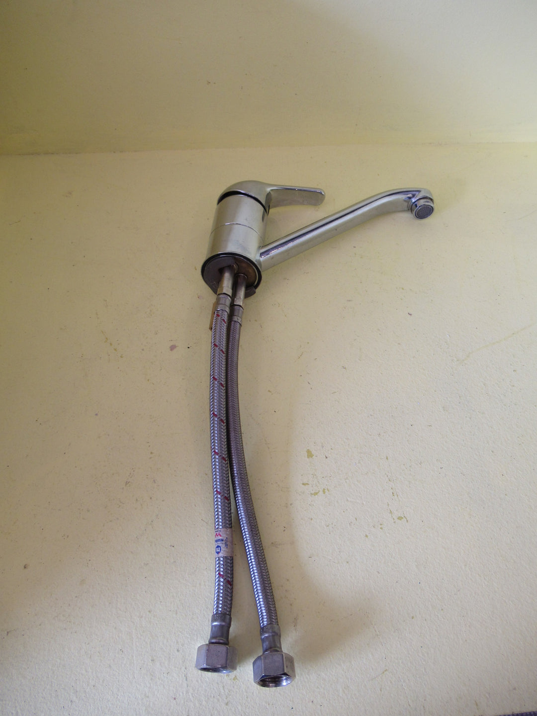 Kitchen Mixer with Long Spout & Flexi Hoses