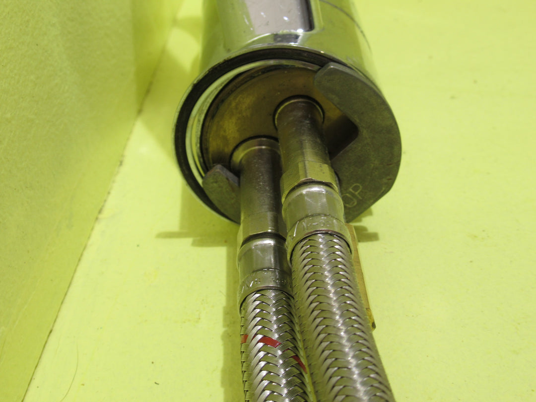 Kitchen Mixer with Long Spout & Flexi Hoses