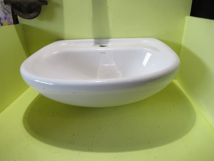 Caroma 1/2 Round Basin 220H x 550W x 440D
