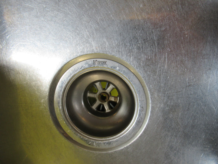 Compact Mercer Kitchen Sink with Drainer 855L x 510W/Bowl 180H x 380W x 400D