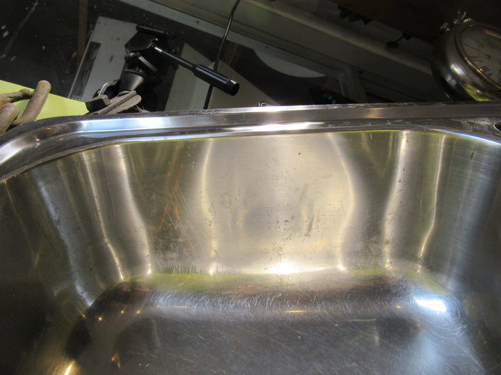 Compact Mercer Kitchen Sink with Drainer 855L x 510W/Bowl 180H x 380W x 400D