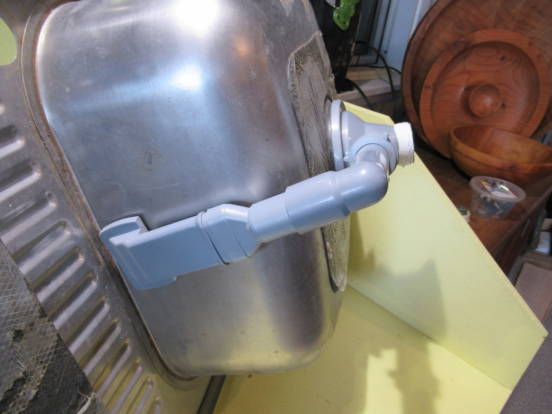 Compact Mercer Kitchen Sink with Drainer 855L x 510W/Bowl 180H x 380W x 400D