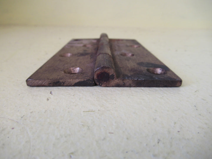 Brass 4 Holed Butt Hinge with Ball Finials 102L x 44W