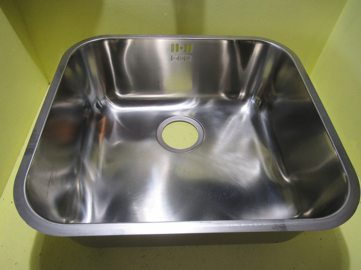 Franke Single Undermounted Large Bowl Sink with Overflow 485L x 435W x 180D