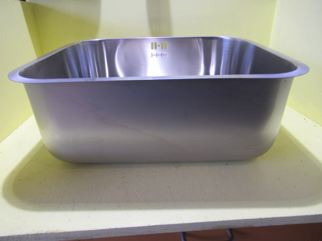 Franke Single Undermounted Large Bowl Sink with Overflow 485L x 435W x 180D