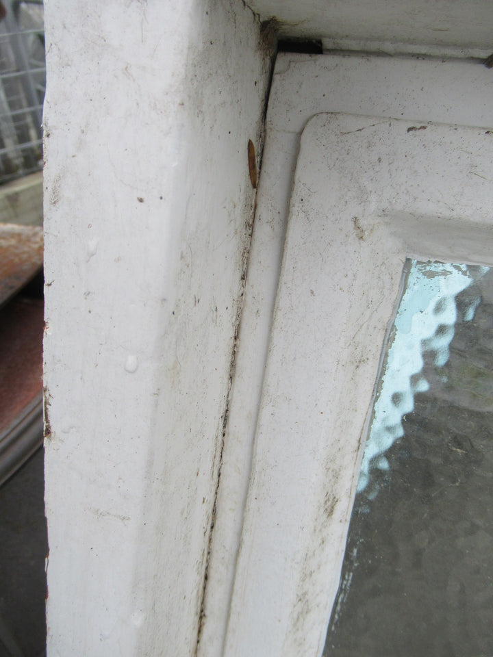 Chapman Taylor Obscure Casment Window with Metal Frame & Brass Hardware