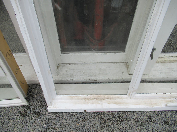 Chapman Taylor Obscure Casment Window with Metal Frame & Brass Hardware