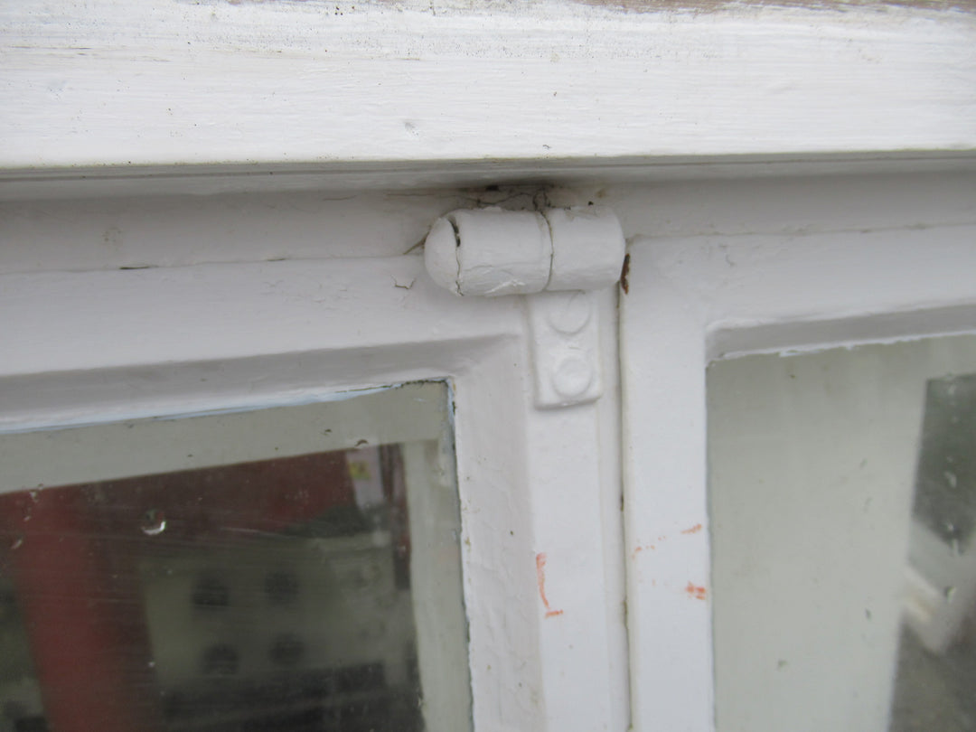 Chapman Taylor Obscure Casment Window with Metal Frame & Brass Hardware