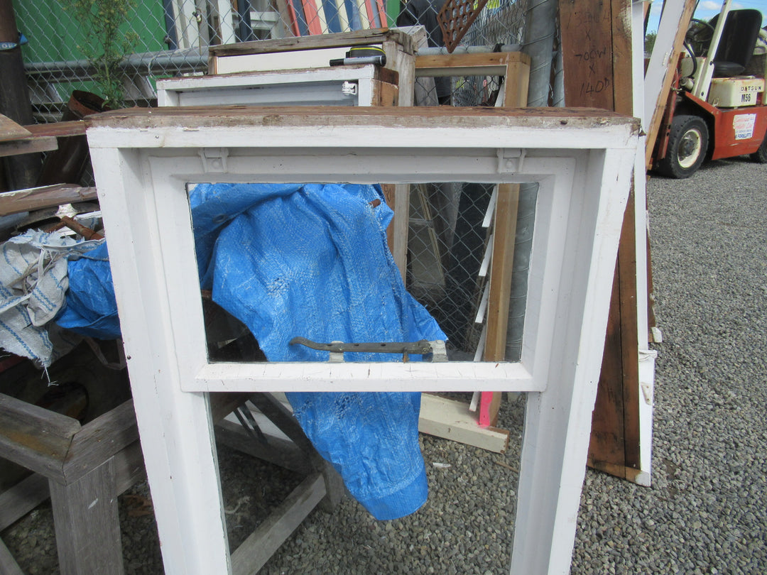 Chapman Taylor Obscure Casment Window with Metal Frame & Brass Hardware