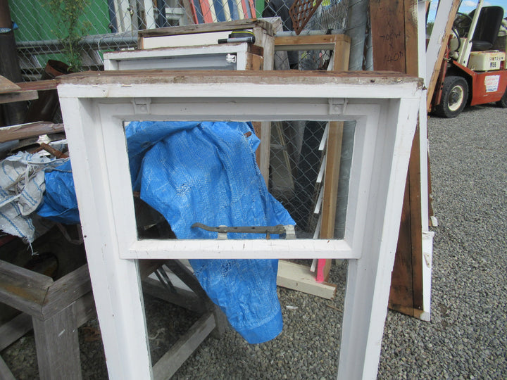 Chapman Taylor Obscure Casment Window with Metal Frame & Brass Hardware