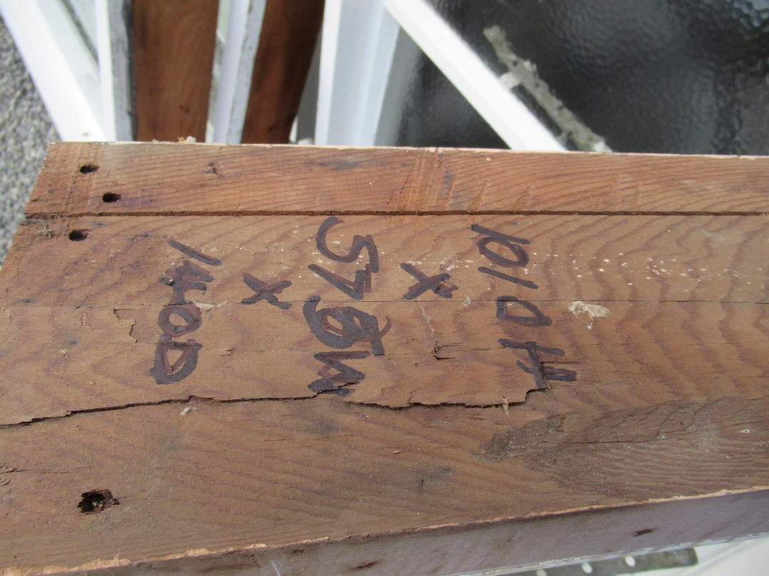 Chapman Taylor Obscure Casment Window with Metal Frame & Brass Hardware