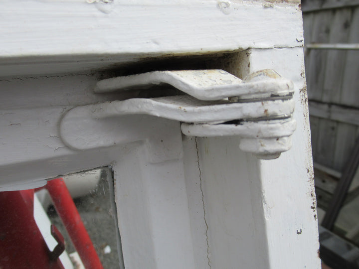 Chapman Taylor Obscure Casment Window with Metal Frame & Brass Hardware