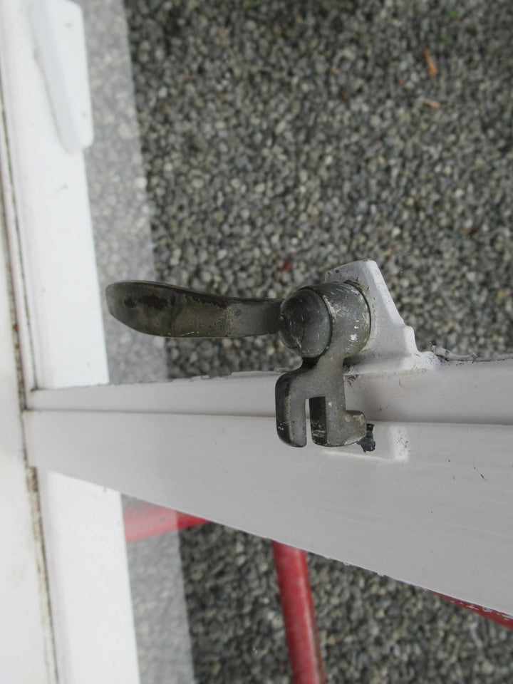 Chapman Taylor Obscure Casment Window with Metal Frame & Brass Hardware