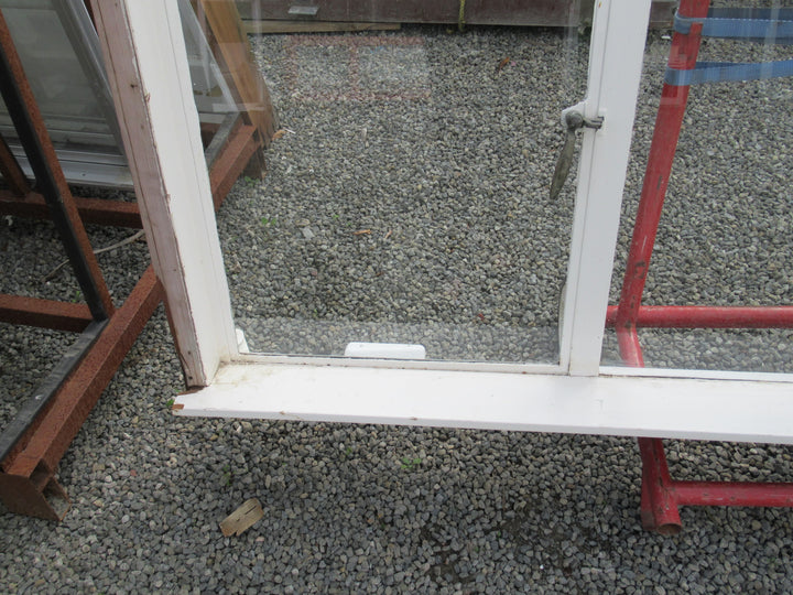 Chapman Taylor Obscure Casment Window with Metal Frame & Brass Hardware