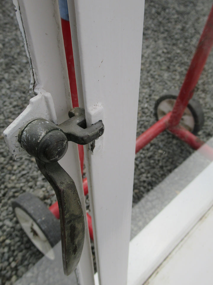 Chapman Taylor Obscure Casment Window with Metal Frame & Brass Hardware